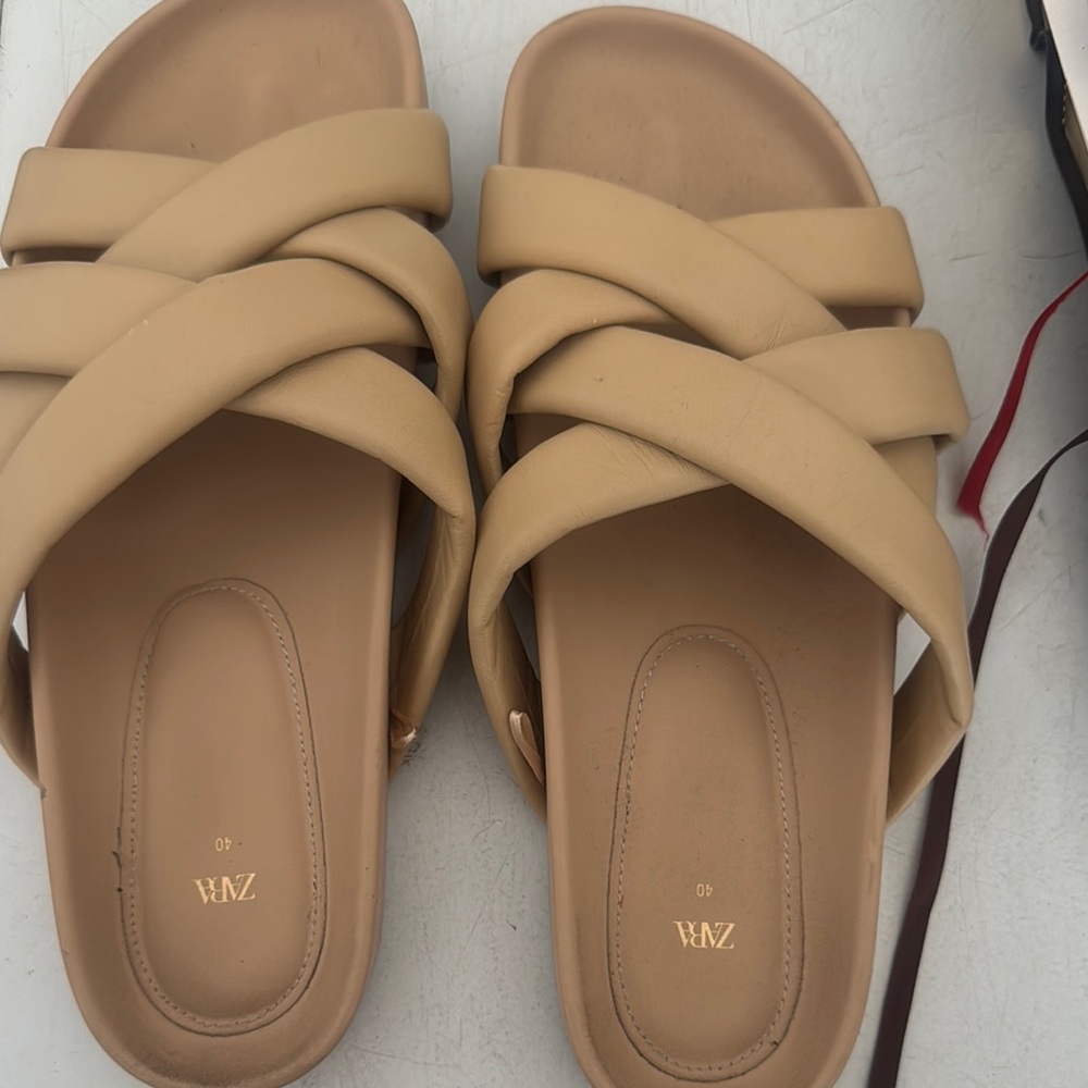 Zara Women's Tan Sandals